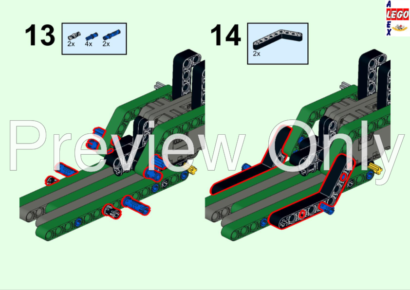 LEGO MOC HalkMobile 42149 Alternative. by ErikGS | Rebrickable