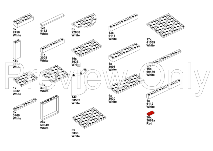 LEGO MOC Brickheadz Inside Corner Module by Moquais | Rebrickable ...