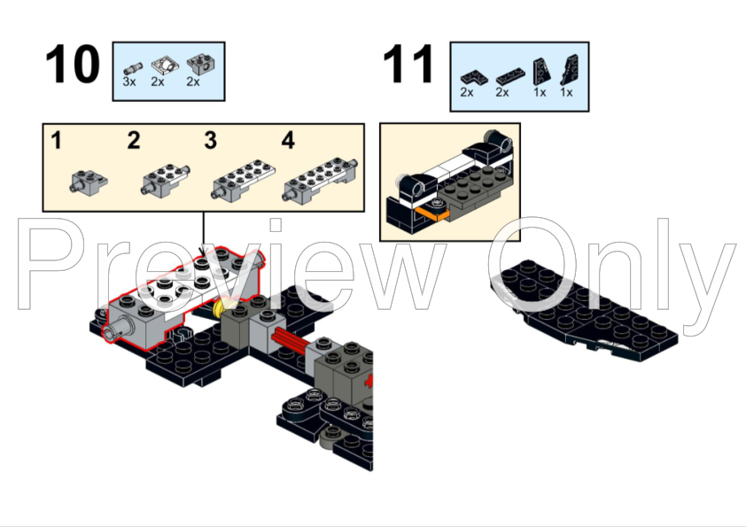 LEGO MOC-146979 76918 Porsche 911 (Solus GT alternate) by