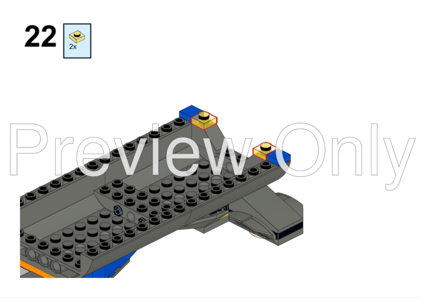 Custom GOTG Milano MOC made with LEGO bricks – B3 Customs