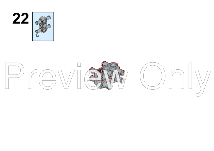 LEGO MOC-147877 Imperial LAAT Gunship - Alternate Build of 2 x