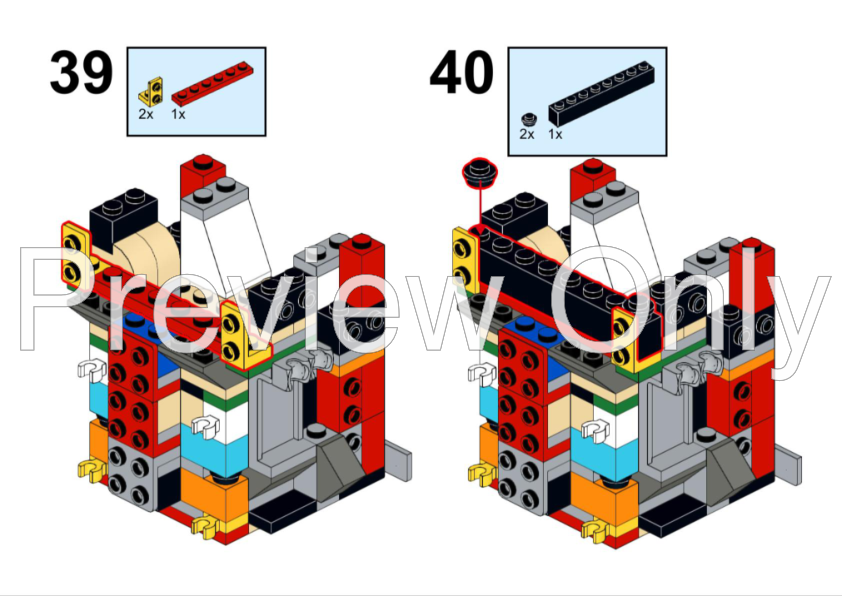 LEGO MOC helmet Axe Woves by Alex_BricKartuss Rebrickable Build