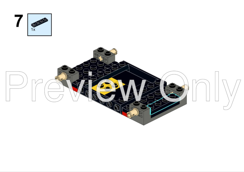 LEGO MOC Muscle Car Lego 76901 alternate 5 by n2brick Rebrickable