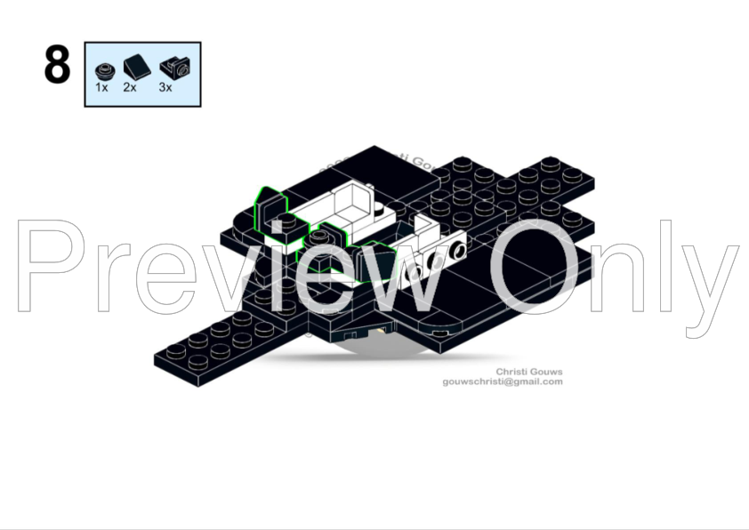 LEGO MOC-149626 Indycar 2023 AM Rosenqvist Oval - Indy 500 special