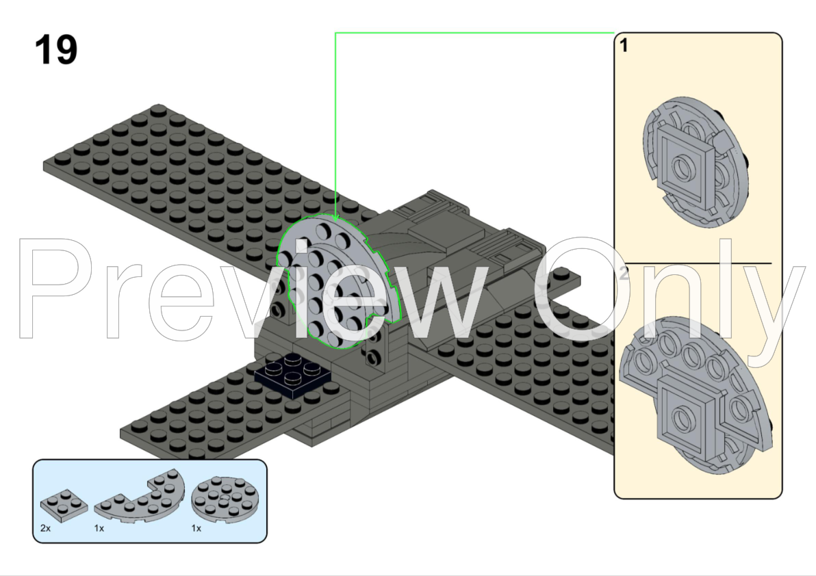 LEGO MOC Z95 Headhunter Playset by ThrawnsRevenge Rebrickable