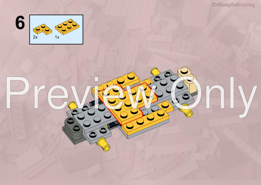 LEGO MOC 40650 Cyber Fender by Keep On Bricking Rebrickable Build with LEGO