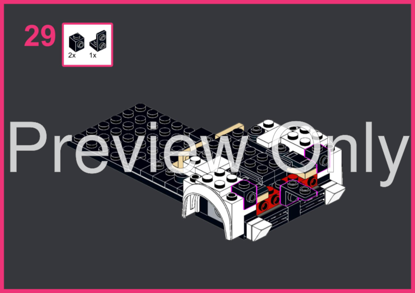 LEGO MOC-150690 Ferrari Testarossa by NV Carmocs | Rebrickable - Build ...