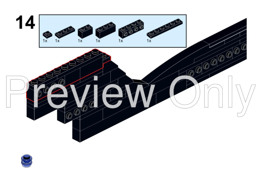 LEGO MOC-150741 X-Men Blackbird (X-Jet) by leeman1919