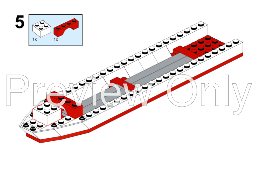 LEGO MOC-151075 SAR Ship by LeFisch | Rebrickable - Build with LEGO