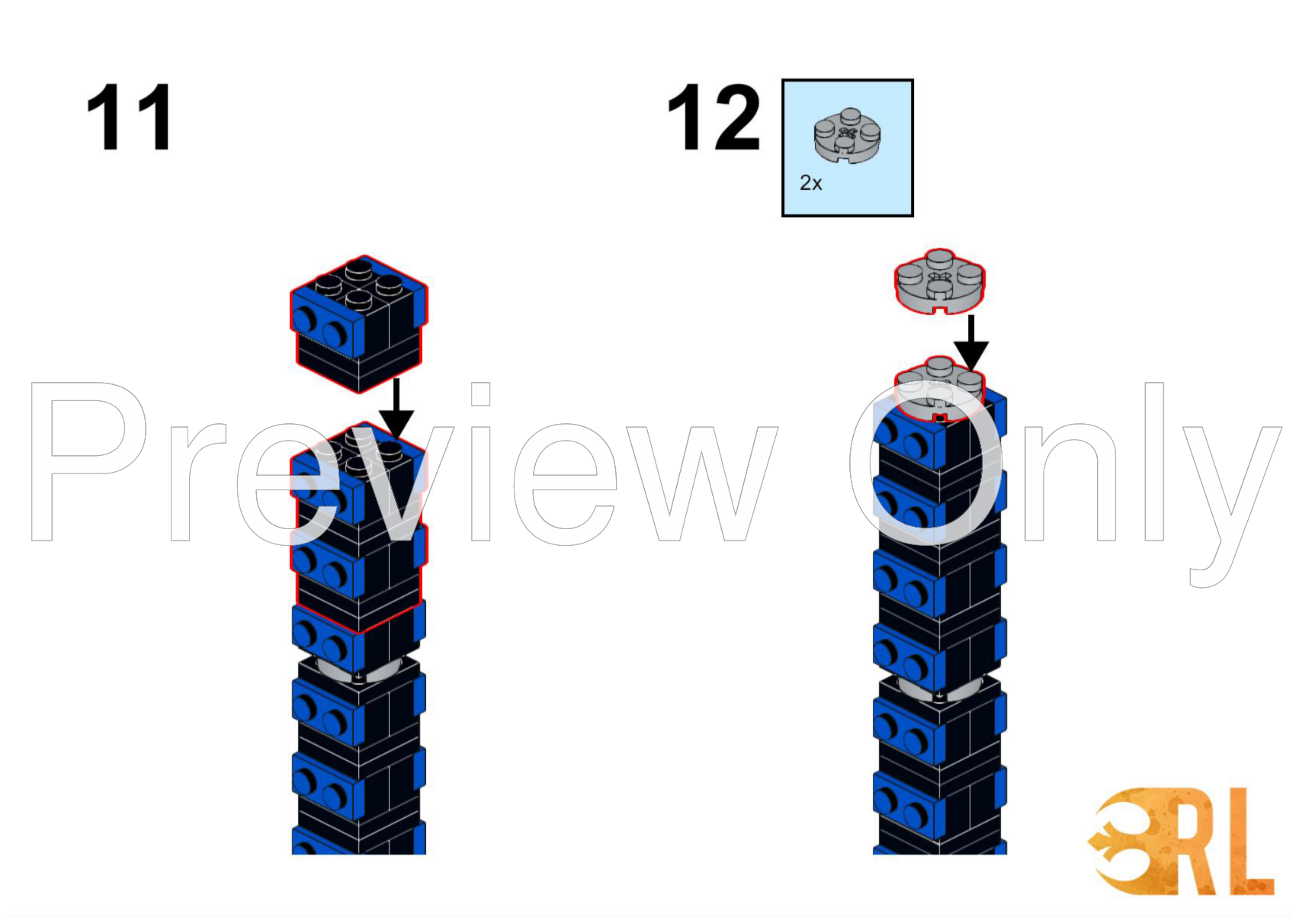 LEGO MOC Life sized Ahsoka Tano's Lightsaber props (Clone Wars) by