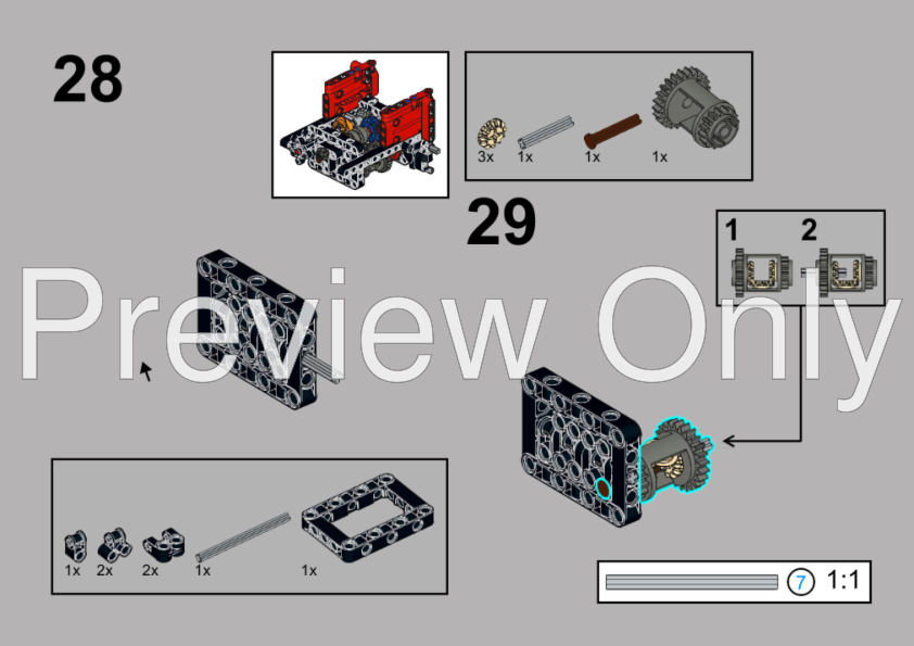 Lego red atv instructions hot sale