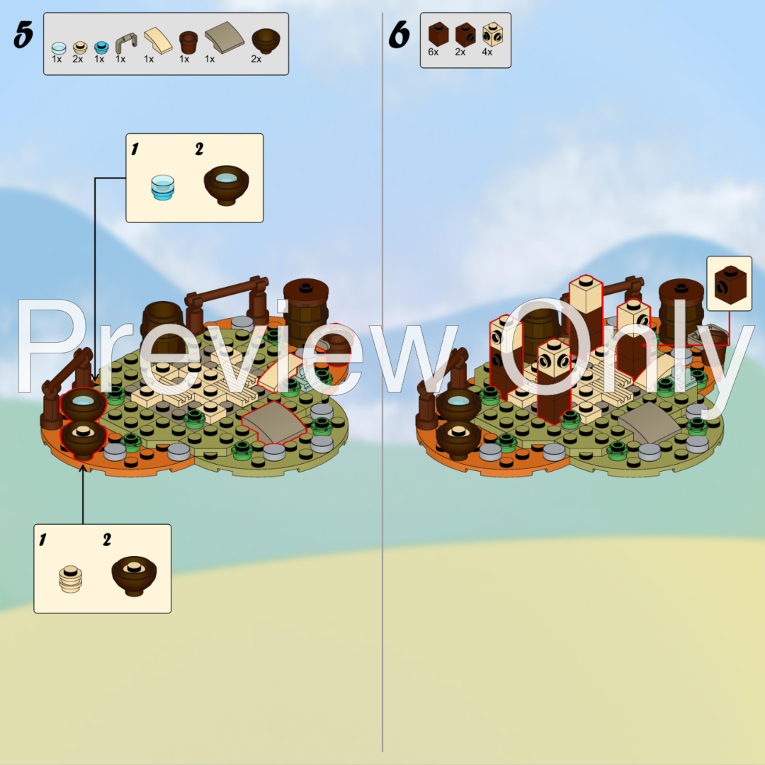 LEGO MOC Chicken Coop Lego Castle/Medieval MOC by marinbrickdesign