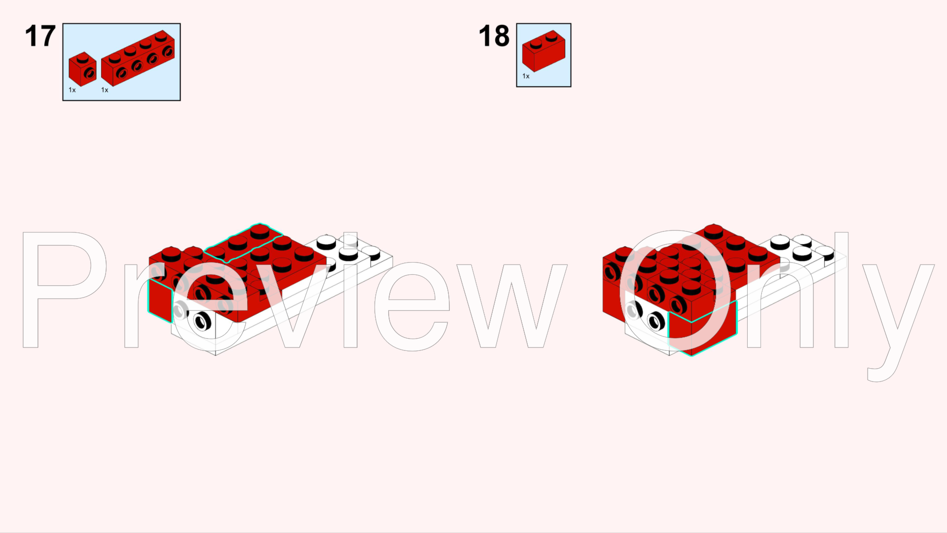 LEGO MOC Roger Rabbit by Dbricks238 | Rebrickable - Build with LEGO