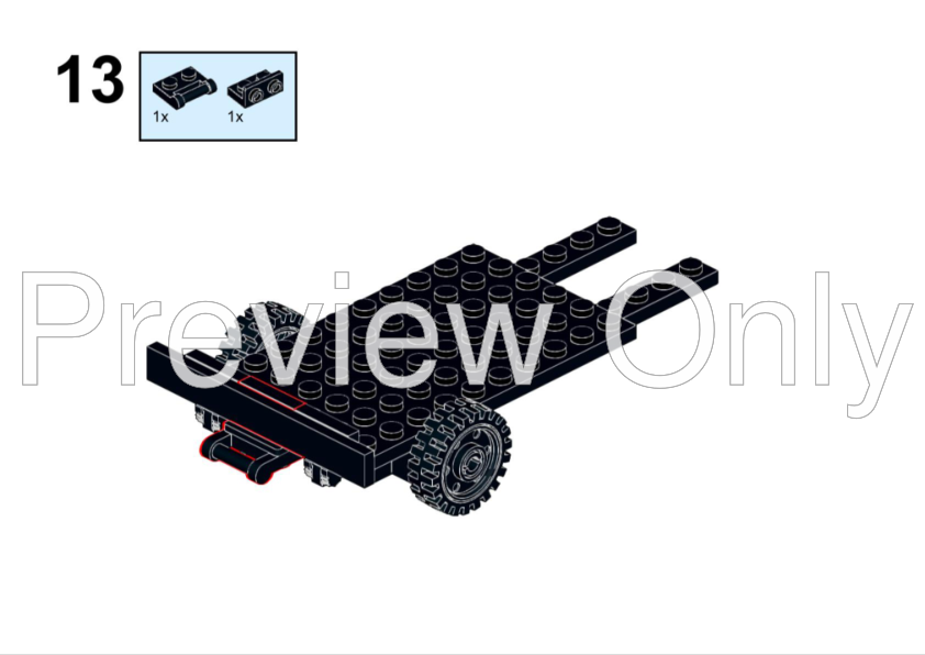 LEGO MOC Top Gear Crane Lorry Burma Special by BeastMode1735 Rebrickable Build with LEGO