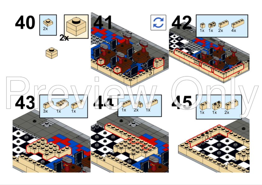 LEGO MOC Bistro with Roof Dining, small modular by t-nova | Rebrickable ...