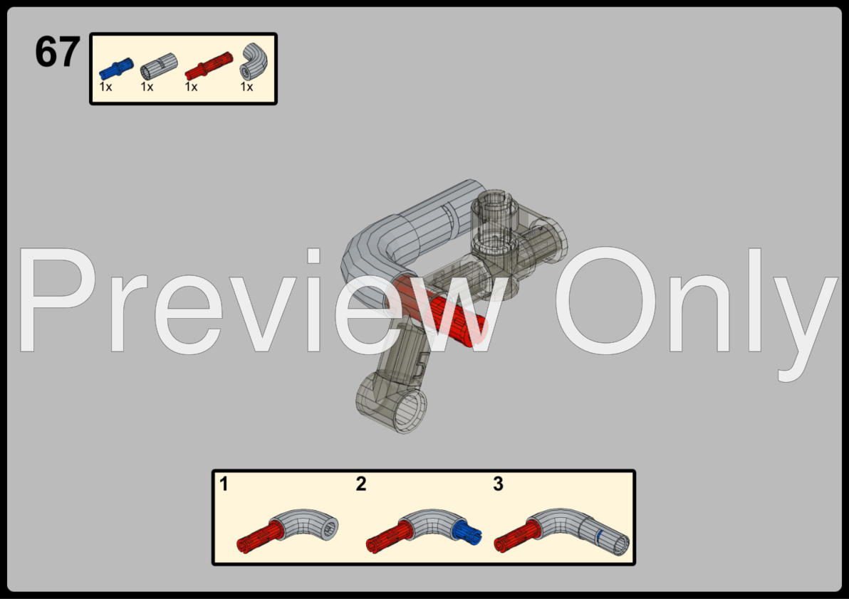 LEGO MOC Peugeot 9X8 Modifications by jav | Rebrickable - Build