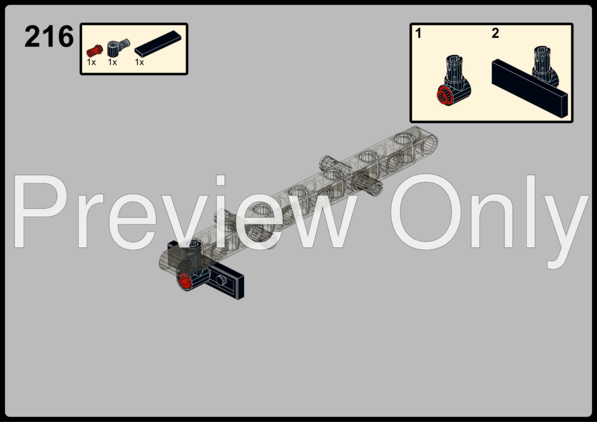 れがーとページ LEGO MOC Peugeot 9X8 Modifications by jav | Rebrickable - Build