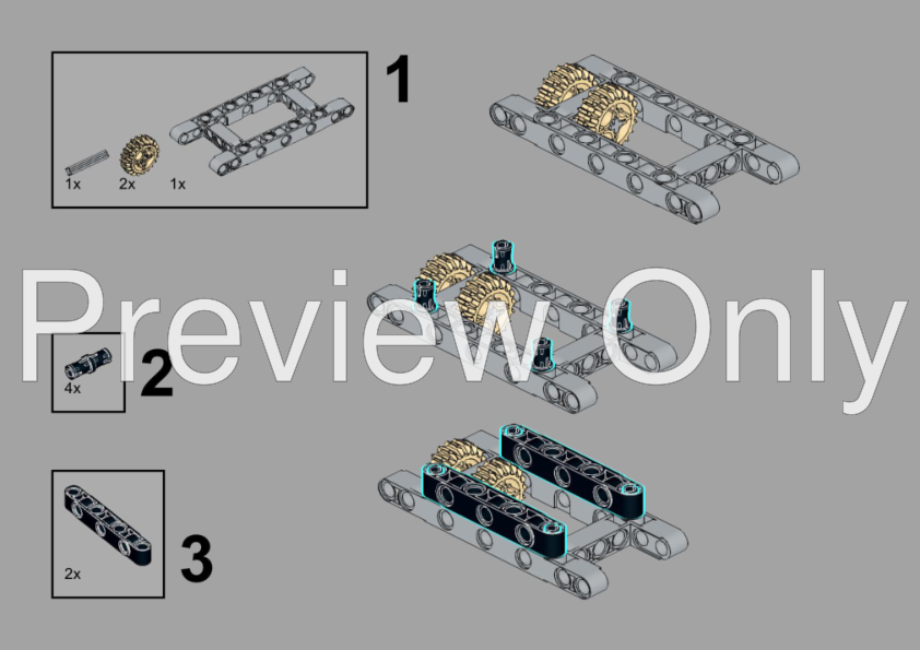 LEGO MOC Classical Sri Lankan hand tractor by Sanulanr Rebrickable