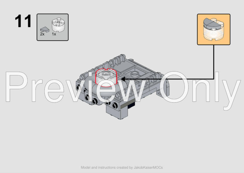 LEGO MOC TX-130 Fighter Tank by JakobKaiserMOCs | Rebrickable - Build ...