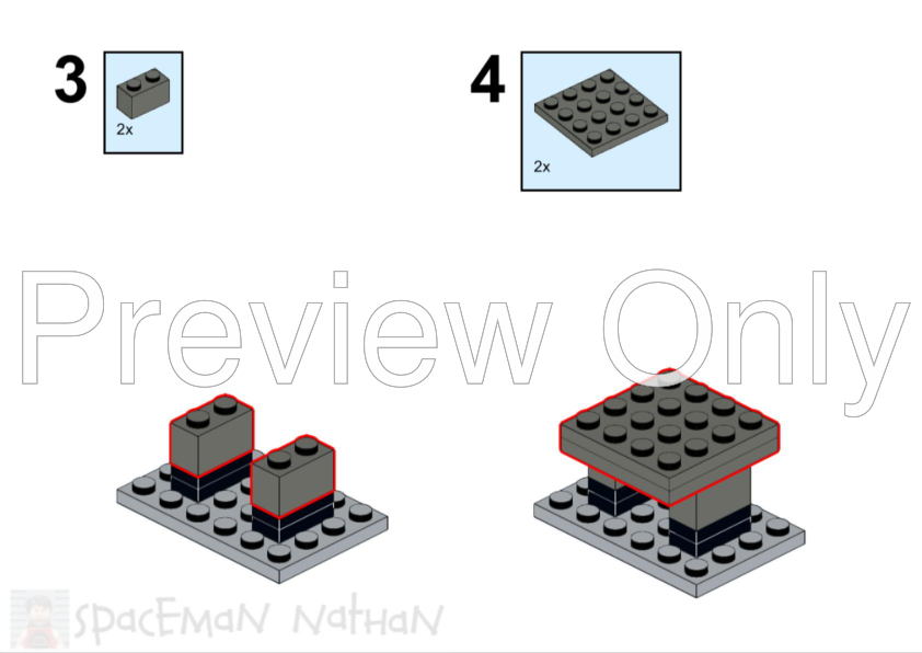 LEGO MOC NFC South Brickheads by Spaceman-Nathan | Rebrickable - Build ...