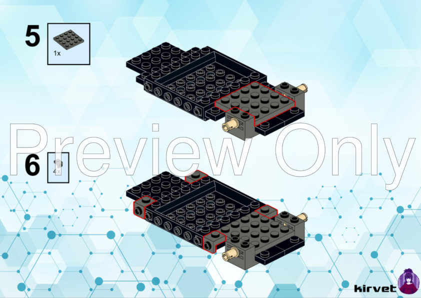LEGO MOC 76912 5 in 1 set vol.2 by Kirvet | Rebrickable - Build with LEGO