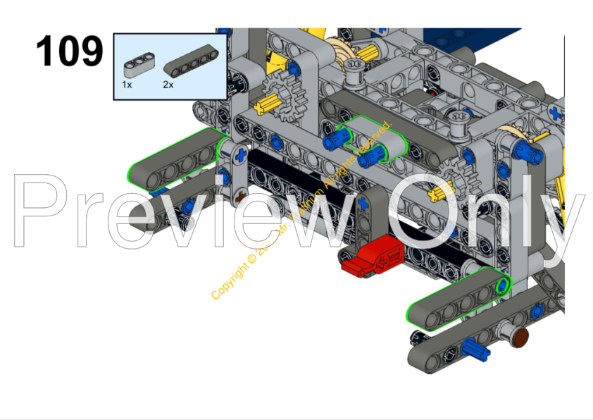 LEGO MOC LEGO Technic Stock Delorean by Mr.Platinum