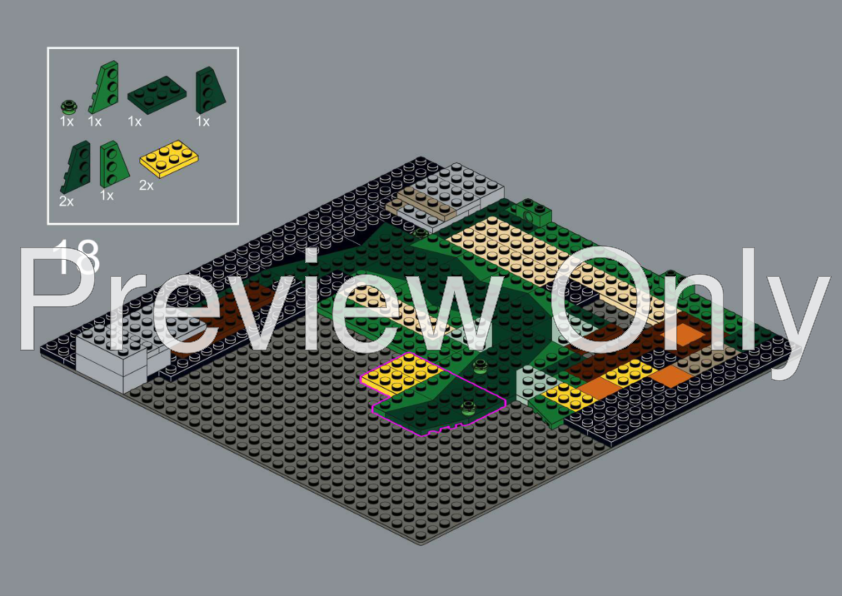 LEGO MOC Tranquil Garden (Ninjago City Expansion/Modular) - Mod of