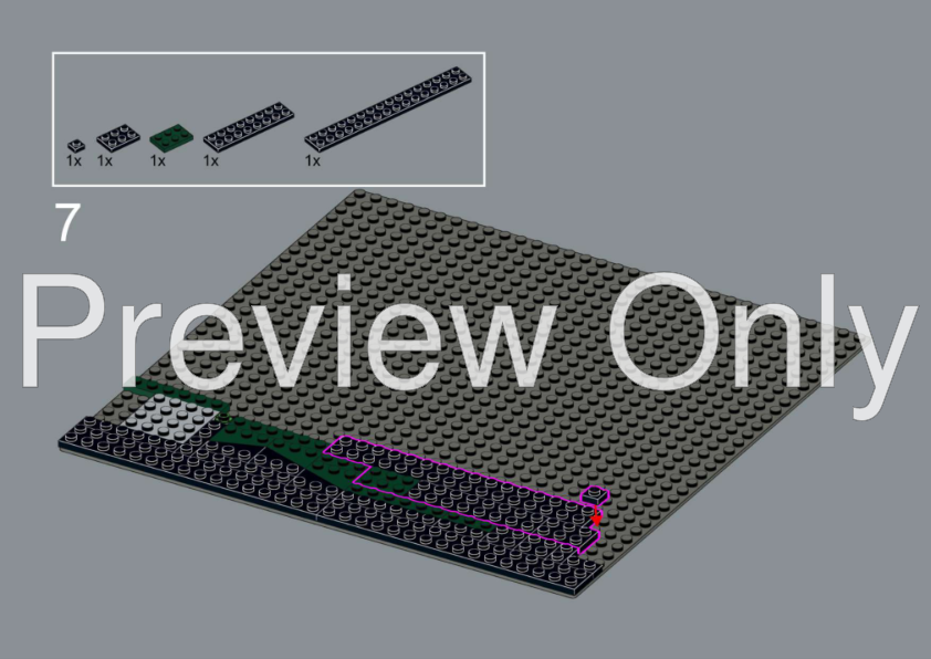 LEGO MOC Tranquil Garden (Ninjago City Expansion/Modular) - Mod of