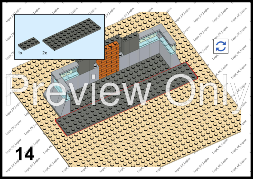 LEGO MOC SW Imperial Base 6 Bunker by Legat_Of_Legion Rebrickable