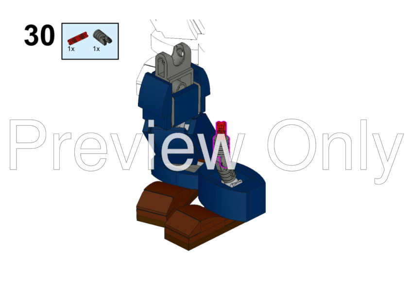 LEGO MOC PVZ 2 Brickhead zombie by EXCALIBURtheONE Rebrickable