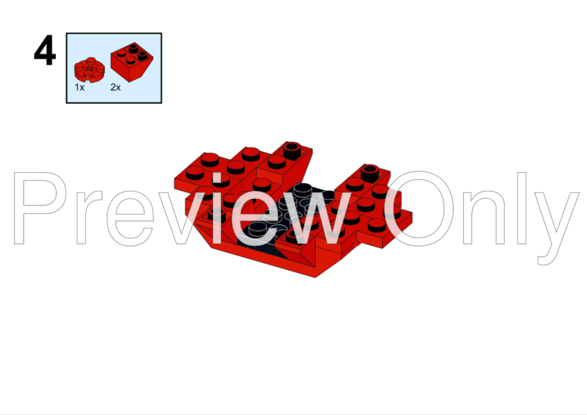LEGO MOC Red TIE Fighter By Alwaysking Rebrickable Build With LEGO lego-moc-red-tie-fighter-by-alwaysking-rebrickable-build-with-lego