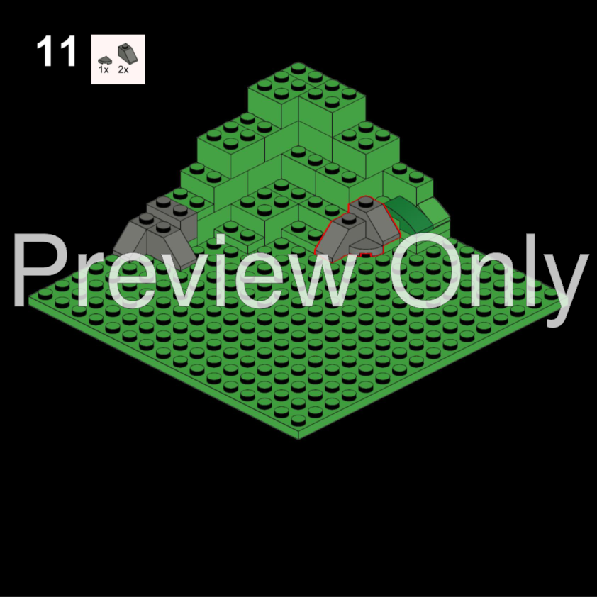 LEGO MOC Chicken Coop by brick_piso89 Rebrickable Build with LEGO