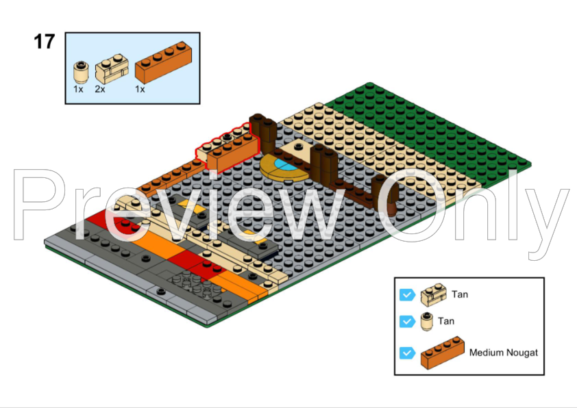 LEGO MOC Vinyl Store - Modification of Set 31141 by Brick Artisan