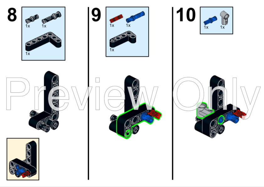 LEGO MOC 2 in 1 for 42141 by A_Great_Builder | Rebrickable - Build with ...