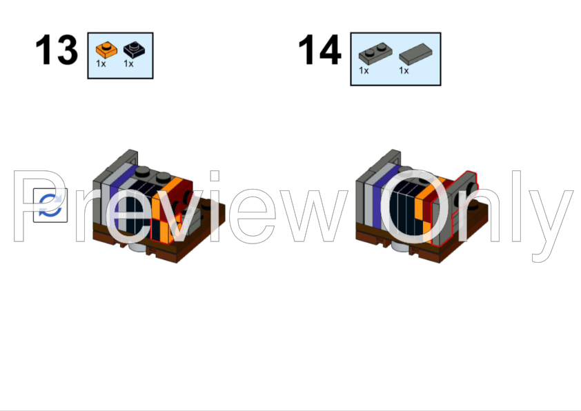 LEGO MOC Sabine Wren (Ahsoka's Padawan) Brickheadz by FMbricks