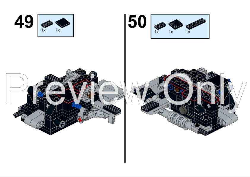 LEGO MOC Ducati Diavel V4 by 3run0