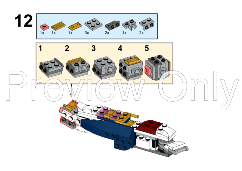 LEGO MOC-160110 Rapton's Cyber-Tyrann, 71792 Alternate Build by