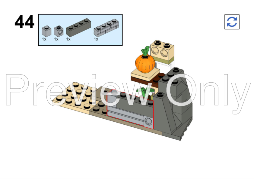 LEGO MOC HP Modular Greenhouse Roof and Extension Greenhouse 2/2 by