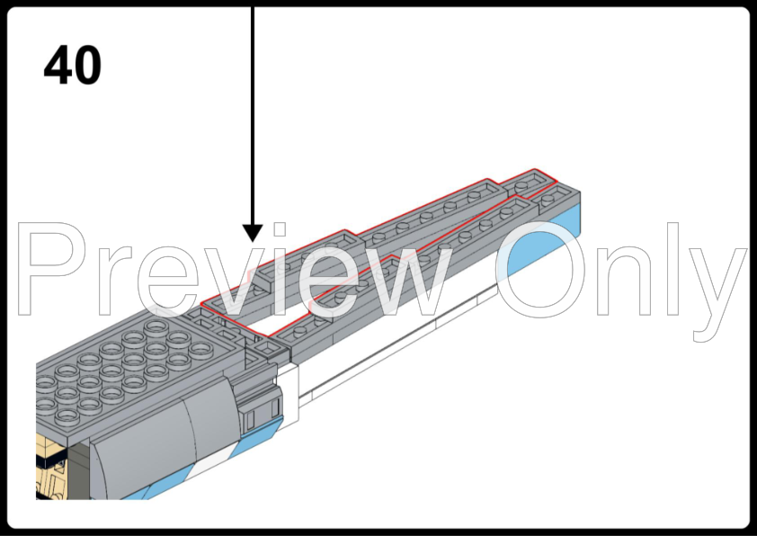 LEGO MOC Z95 Headhunter starfighter MOC by Pixelated Brick