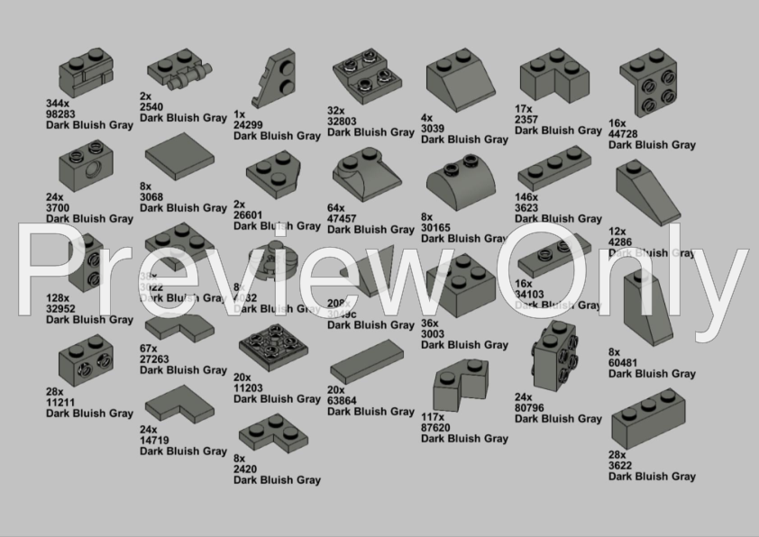 LEGO MOC Hyrule Castle - The legend of Zelda tears of the Kingdom