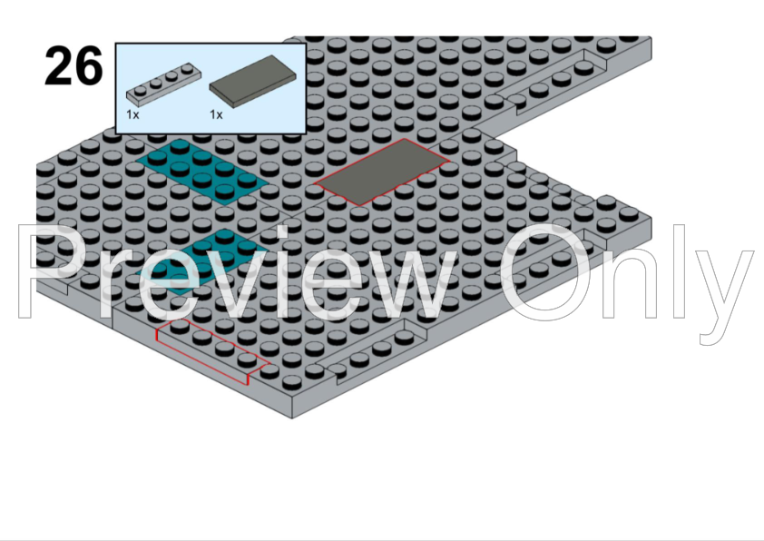 LEGO® Custom MOC Instructions: Angular Modular