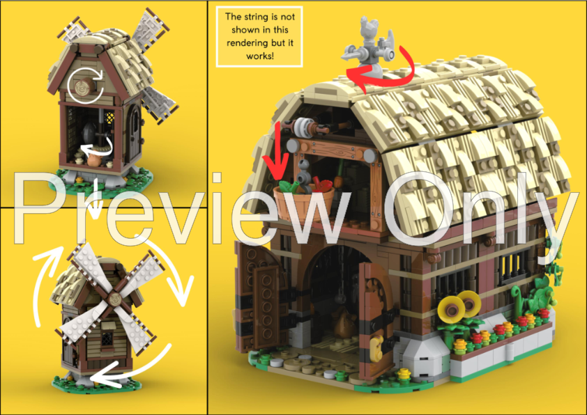 Lego kingdoms online village