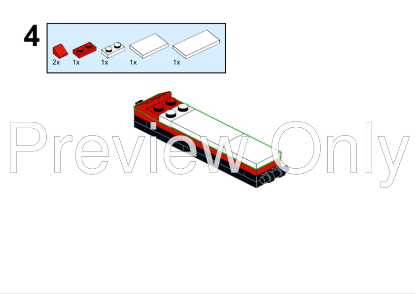 LEGO MOC Lego 7745 Train 12V Minibuild by mfoitzik | Rebrickable ...