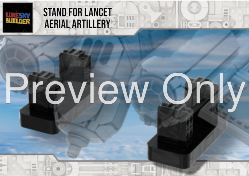 LEGO MOC Lancet Aerial Artillery by LukeSkybuilder Rebrickable