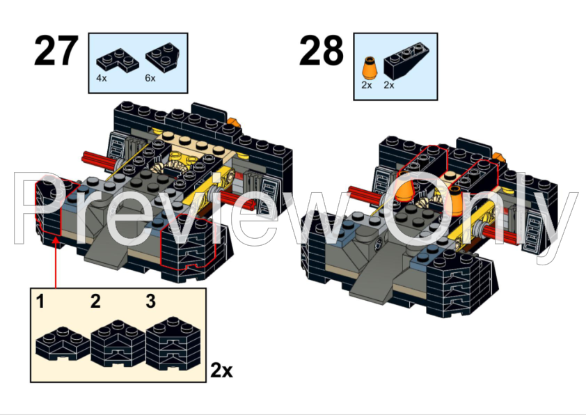 LEGO MOC-162751 76224 '89 Profile mod by zr_legomaniac