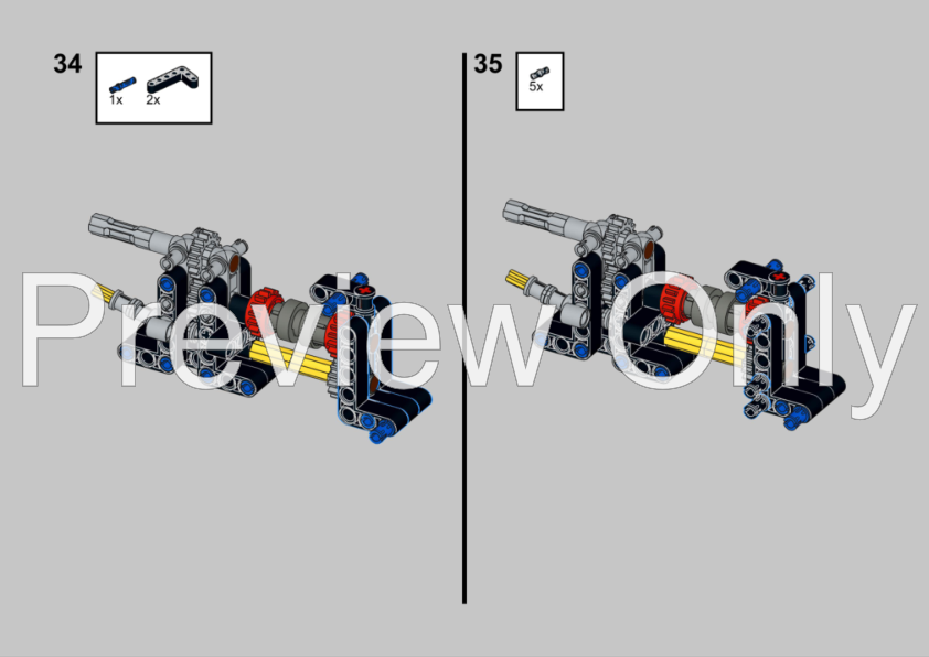 LEGO MOC Honda NSX - 42143 Alternate Model 1:8 by Romanista