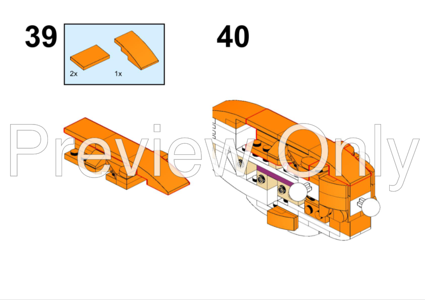 LEGO MOC-163450 31129 Tyrannosaurus rex 1:32 scale by Foosbubs