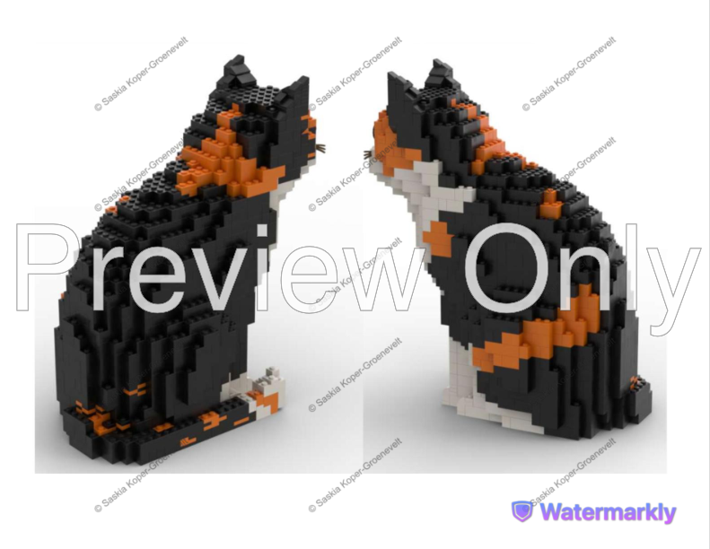 Calico cat online lego