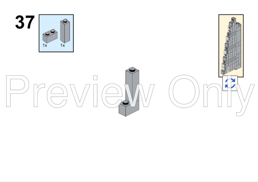 LEGO MOC Mini 76269 Avengers Tower by christromans | Rebrickable