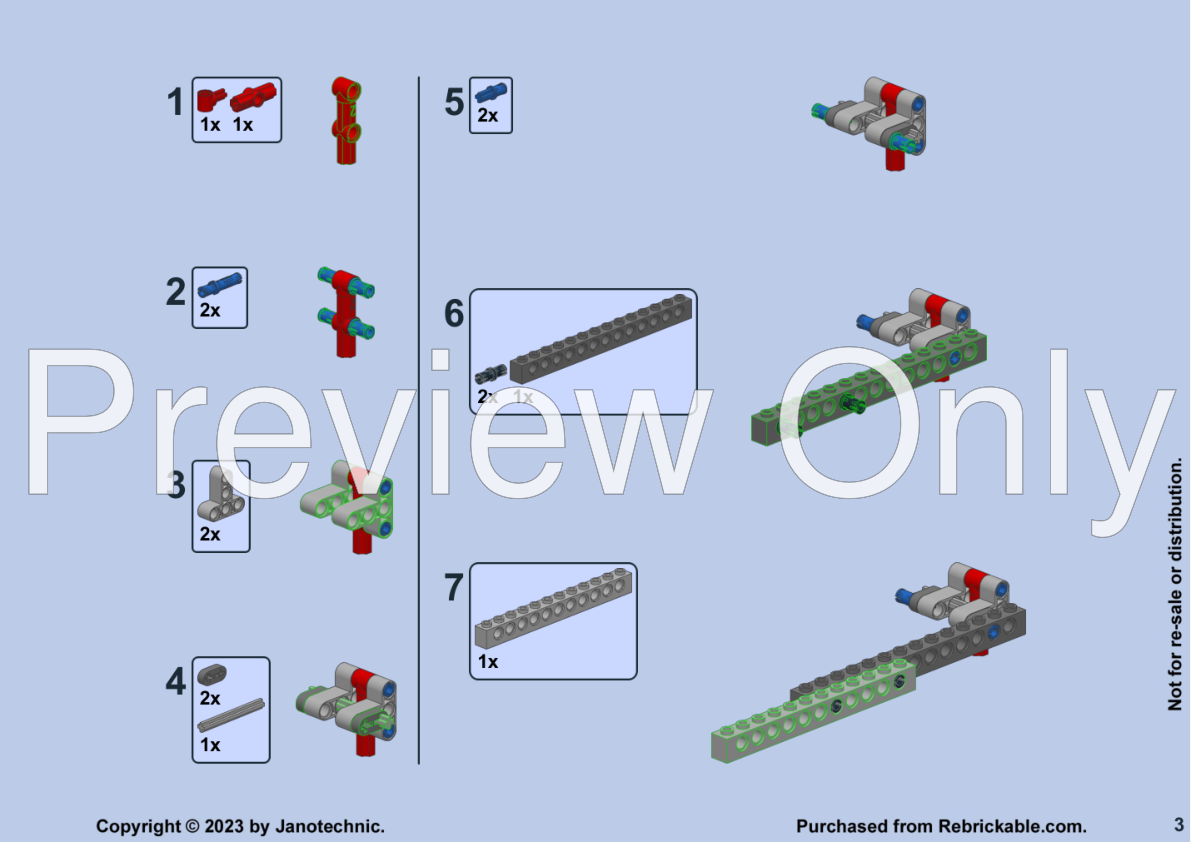 LEGO MOC-164240 71737 Hypersonic Powerjet by Janotechnic